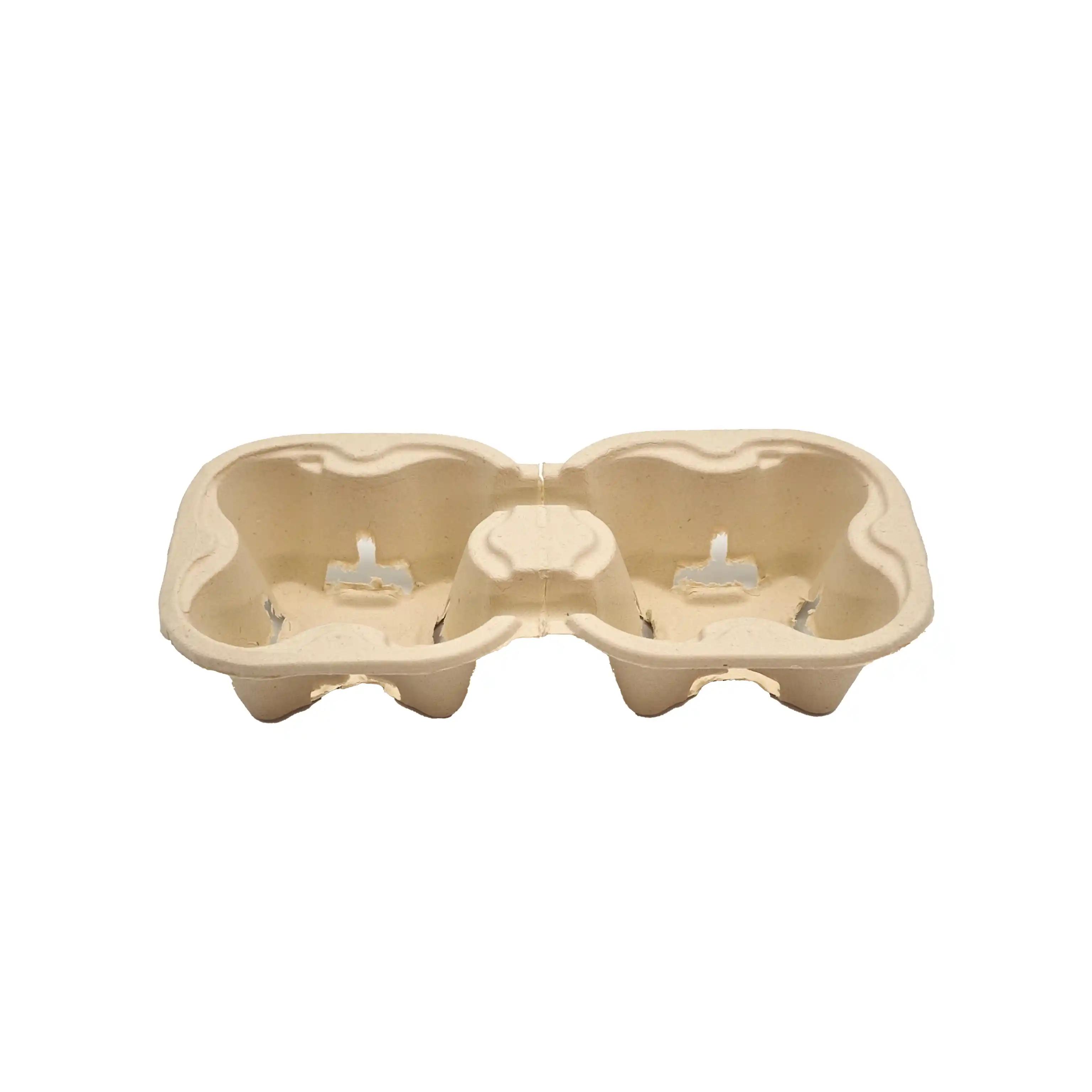 Bamboo Fiber 2 Cup Holder Tray - tearable