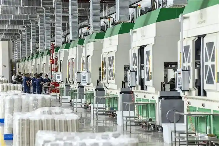 Bamboo Tableware Production Facility Interior